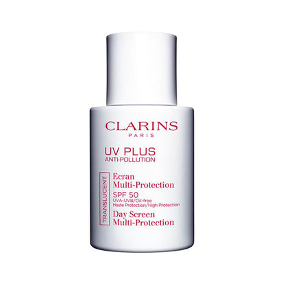 UV PLUS DAY SCREEN MULTI-PROTECTION SPF 50 TRANSLUCENT OIL FREE 30ML SUNSCREEN by CLARINS at Sundora