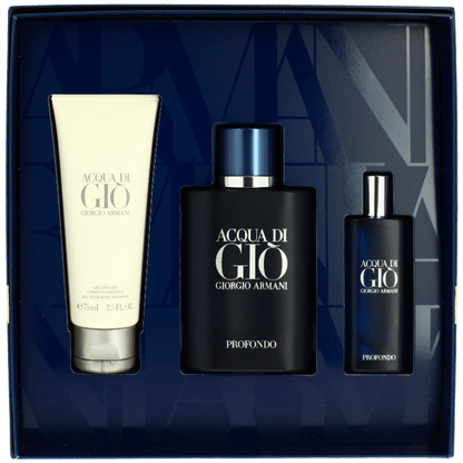 ACQUA DI GIO PROFONDO POUR HOMME GIFT SET GIFT SET by GIORGIO ARMANI at Sundora