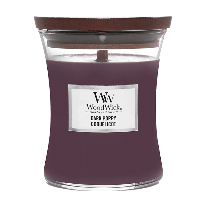 DARK POPPY CANDLE CANDLE by WOODWICK at Sundora