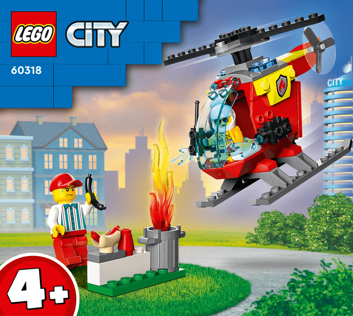 60318 Fire Helicopter TOYS by LEGO at Sundora