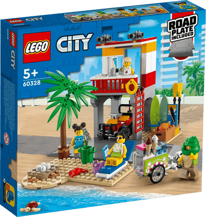 60328 Beach Lifeguard Station TOYS by LEGO at Sundora