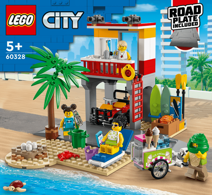 60328 Beach Lifeguard Station TOYS by LEGO at Sundora