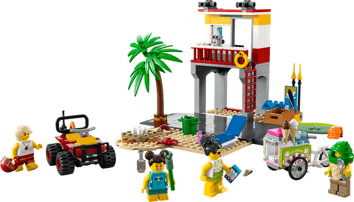 60328 Beach Lifeguard Station TOYS by LEGO at Sundora