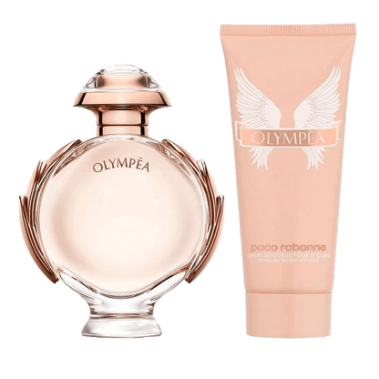 OLYMPEA WOMEN GIFT SET EDP+BODY LOTION 100ML GIFT SET by RABANNE at Sundora
