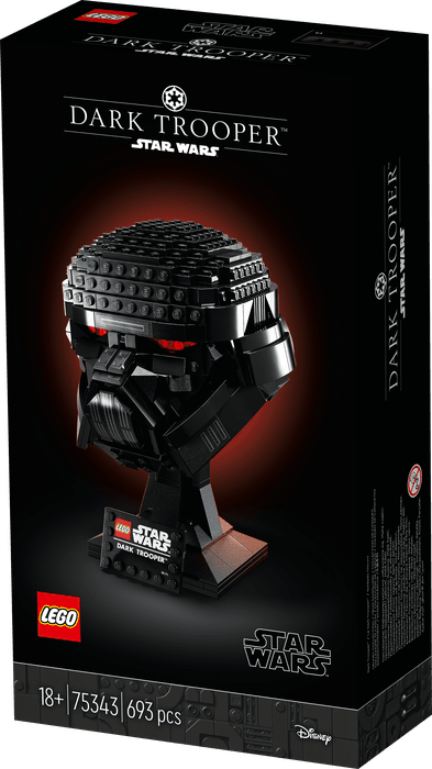 75343 Dark Trooper Helmet TOYS by LEGO at Sundora