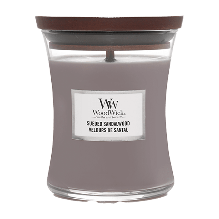 SUEDED SANDALWOOD CANDLE CANDLE by WOODWICK at Sundora