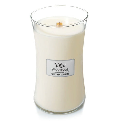 WHITE TEA &amp; JASMINE CANDLE CANDLE by WOODWICK at Sundora