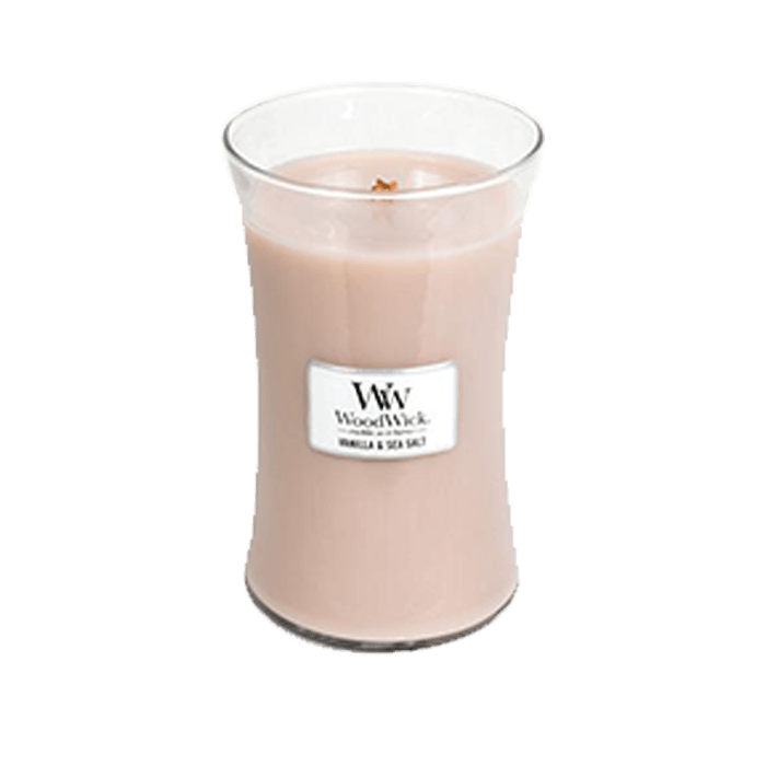VANILLA &amp; SEA SALT CANDLE CANDLE by WOODWICK at Sundora