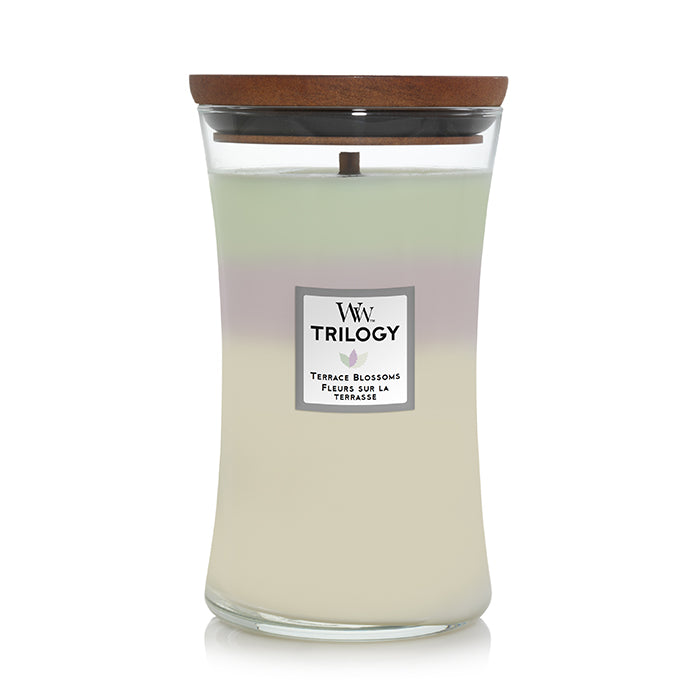 TERRACE BLOSSOMS CANDLE CANDLE by WOODWICK at Sundora