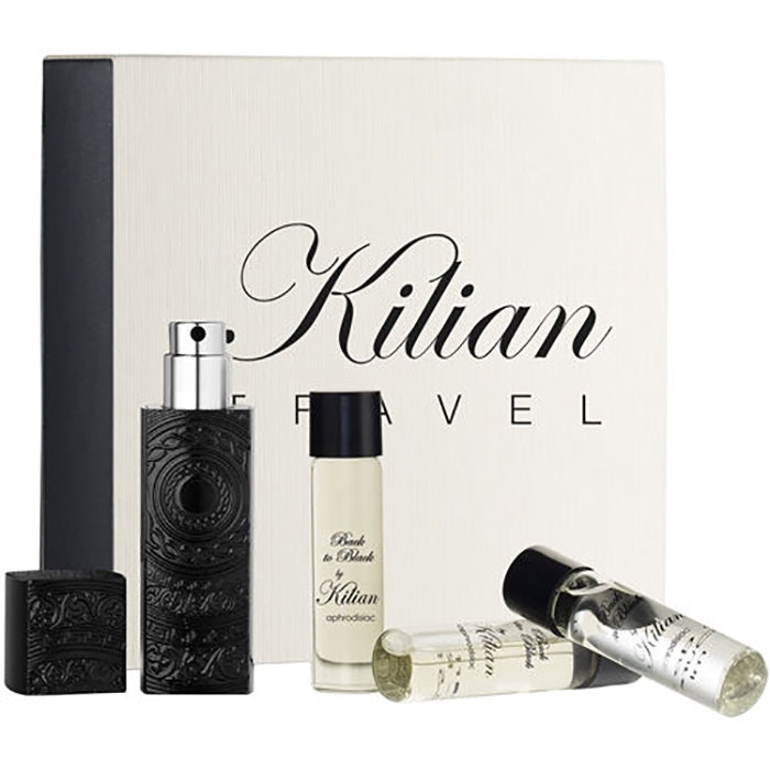 BACK TO BLACK, APHRODISIAC TRAVEL SPRAY WITH ITS 4 REFILLS PERFUME by KILIAN PARIS at Sundora