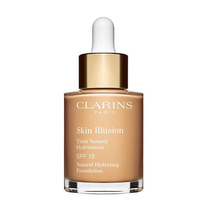 SKIN ILLUSION NATURAL HYDRATING FOUNDATION SPF 15 FOUNDATION by CLARINS at Sundora