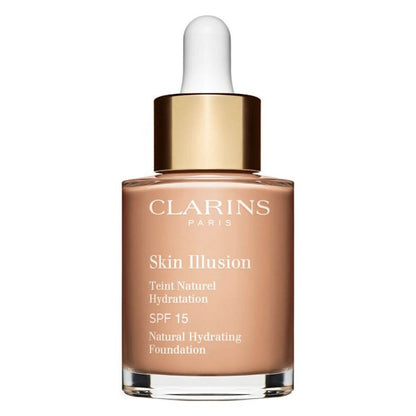 SKIN ILLUSION NATURAL HYDRATING FOUNDATION SPF 15 FOUNDATION by CLARINS at Sundora