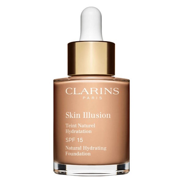 SKIN ILLUSION NATURAL HYDRATING FOUNDATION SPF 15 FOUNDATION by CLARINS at Sundora