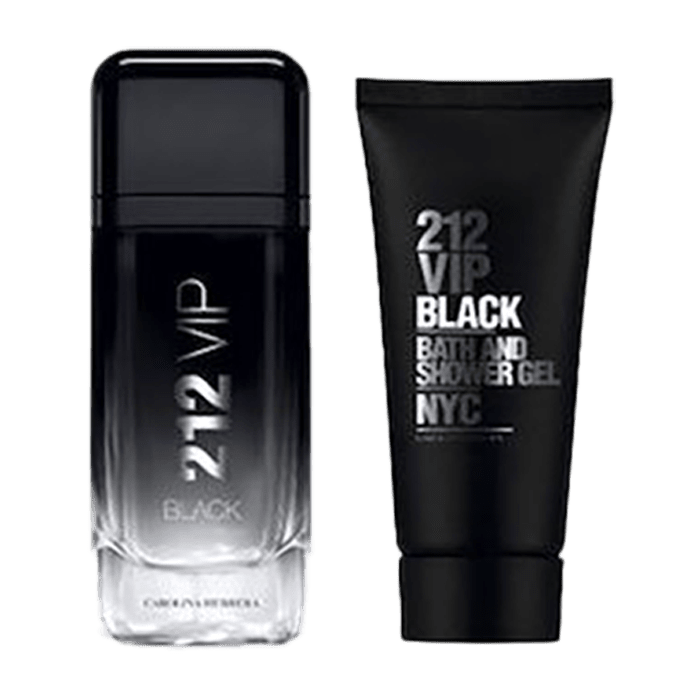 212 VIP BLACK MEN GIFT SET GIFT SET by CAROLINA HERRERA at Sundora