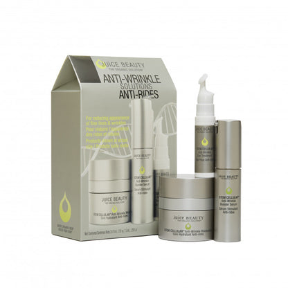ANTI-WRINKLE SOLUTIONS KIT SKINCARE by JUICE BEAUTY at Sundora