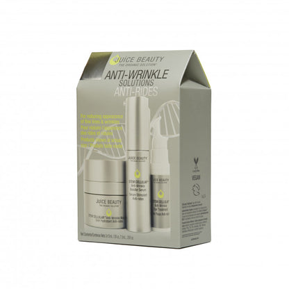 ANTI-WRINKLE SOLUTIONS KIT SKINCARE by JUICE BEAUTY at Sundora