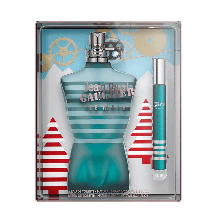 LE MALE GIFTSET EDT 200ML + 10ML EDT GIFT SET by JEAN PAUL GAULTIER at Sundora