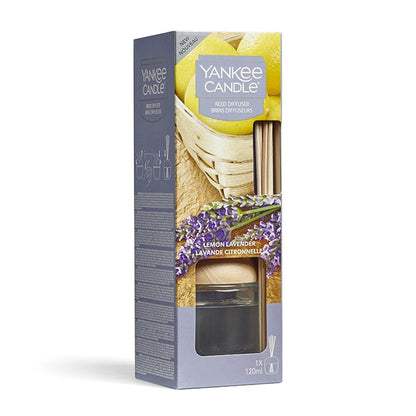 LEMON LAVENDER REED DIFFUSER 120ML DIFFUSER by YANKEE CANDLE at Sundora