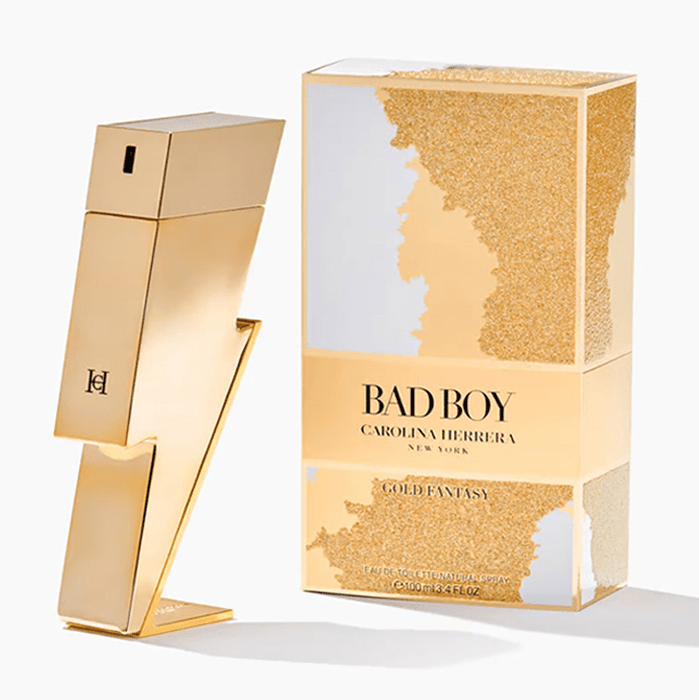 BAD BOY GOLD FANTASY EDT PERFUME by CAROLINA HERRERA at Sundora