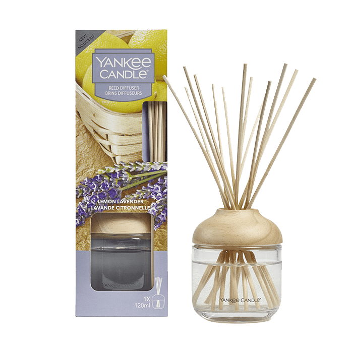 LEMON LAVENDER REED DIFFUSER 120ML DIFFUSER by YANKEE CANDLE at Sundora