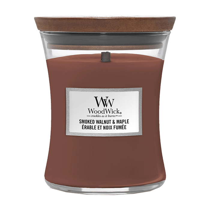 SMOKED WALNUT &amp; MAPLE CANDLE CANDLE by WOODWICK at Sundora