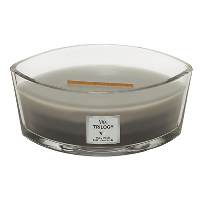 WARM WOODS TRILOGY CANDLE CANDLE by WOODWICK at Sundora