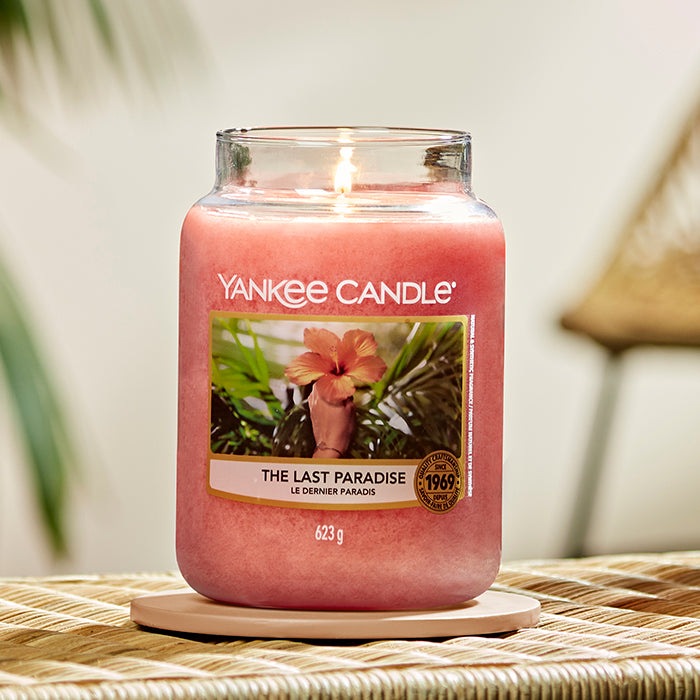 THE LAST PARADISE CLASSIC JAR CANDLE by YANKEE CANDLE at Sundora