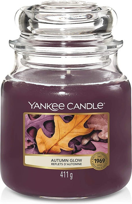 AUTUMN GLOW CLASSIC JAR CANDLE by YANKEE CANDLE at Sundora