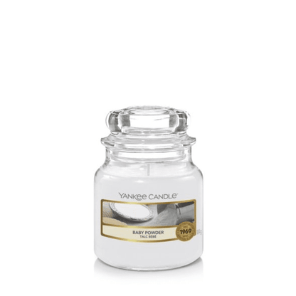 BABY POWDER CLASSIC JAR CANDLE by YANKEE CANDLE at Sundora
