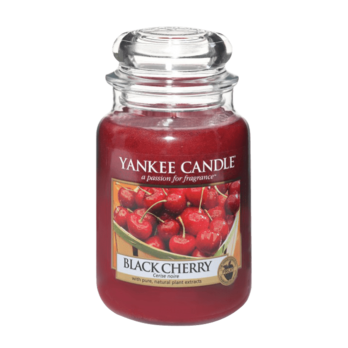 BLACK CHERRY CLASSIC JAR CANDLE by YANKEE CANDLE at Sundora