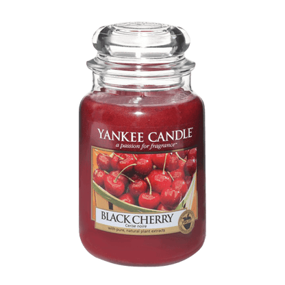 BLACK CHERRY CLASSIC JAR CANDLE by YANKEE CANDLE at Sundora
