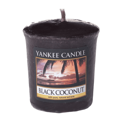 BLACK COCONUT CLASSIC JAR CANDLE by YANKEE CANDLE at Sundora