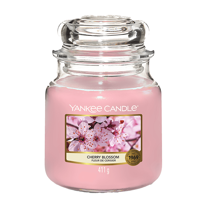 CHERRY BLOSSOM CLASSIC JAR CANDLE by YANKEE CANDLE at Sundora