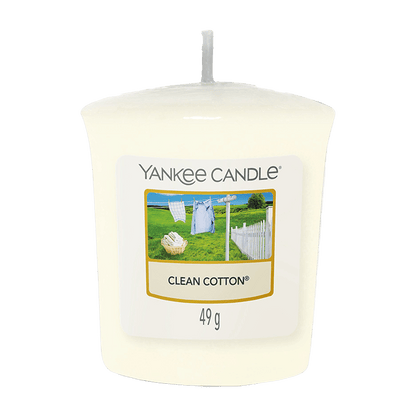 CLEAN COTTON CLASSIC JAR CANDLE by YANKEE CANDLE at Sundora