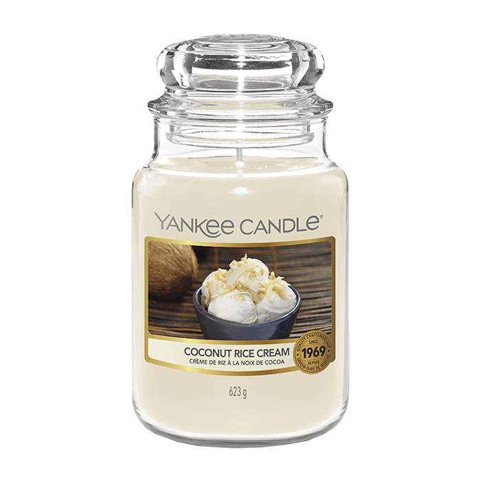 COCONUT RICE CREAM CLASSIC JAR CANDLE by YANKEE CANDLE at Sundora