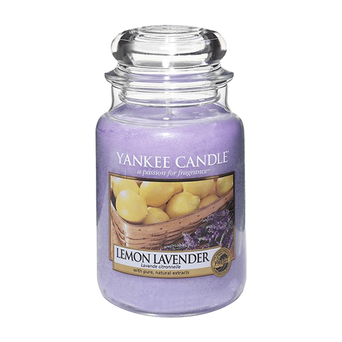LEMON LAVENDER CLASSIC JAR CANDLE by YANKEE CANDLE at Sundora