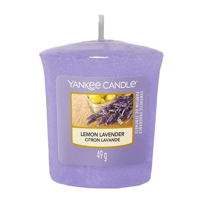 LEMON LAVENDER CLASSIC JAR CANDLE by YANKEE CANDLE at Sundora