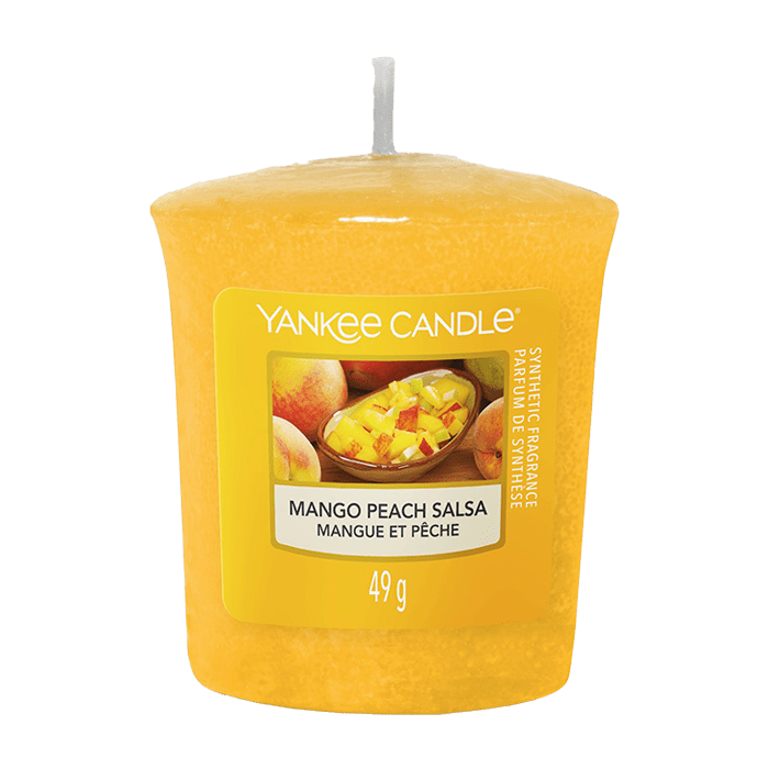 MANGO PEACH SALSA CLASSIC JAR CANDLE by YANKEE CANDLE at Sundora