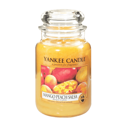 MANGO PEACH SALSA CLASSIC JAR CANDLE by YANKEE CANDLE at Sundora