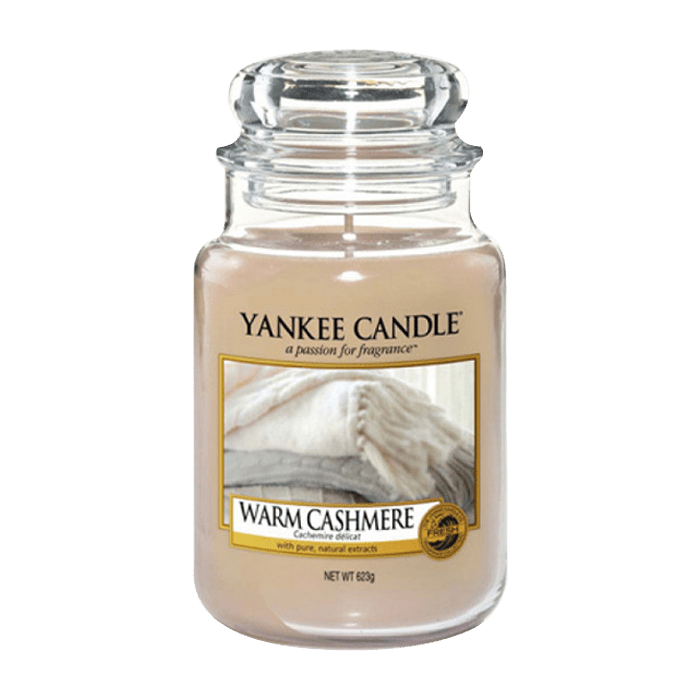 WARM CASHMERE CLASSIC JAR CANDLE by YANKEE CANDLE at Sundora
