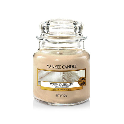 WARM CASHMERE CLASSIC JAR CANDLE by YANKEE CANDLE at Sundora