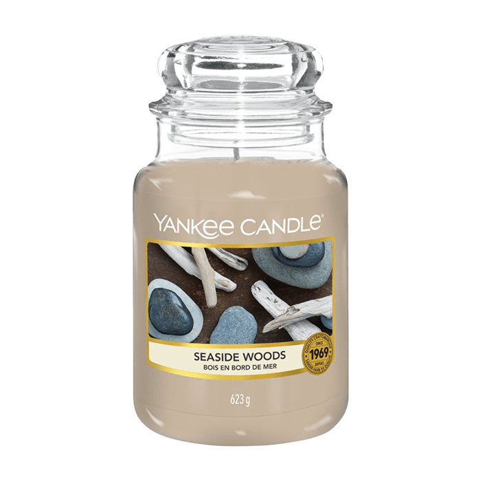 SEASIDE WOODS CLASSIC JAR CANDLE by YANKEE CANDLE at Sundora