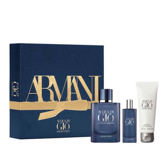 ACQUA DI GIO PROFONDO POUR HOMME GIFT SET GIFT SET by GIORGIO ARMANI at Sundora