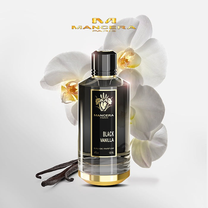 BLACK VANILLA PERFUME by MANCERA at Sundora