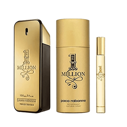 1 MILLION GIFTSET EDT100ML WITH 150ML DEO &amp; EDT10ML GIFT SET by RABANNE at Sundora