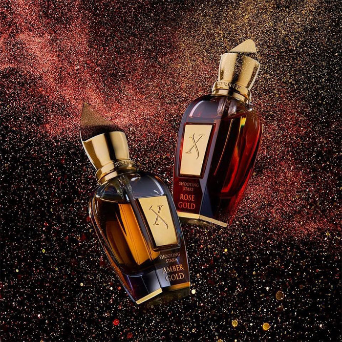 SHOOTING STARS AMBER GOLD + ROSE GOLD PARFUM GIFT SET by XERJOFF at Sundora