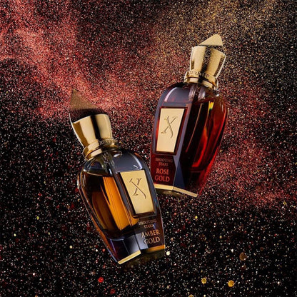 SHOOTING STARS AMBER GOLD + ROSE GOLD PARFUM GIFT SET by XERJOFF at Sundora