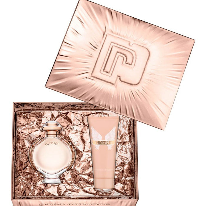 OLYMPEA WOMEN GIFT SET EDP+BODY LOTION 100ML GIFT SET by RABANNE at Sundora