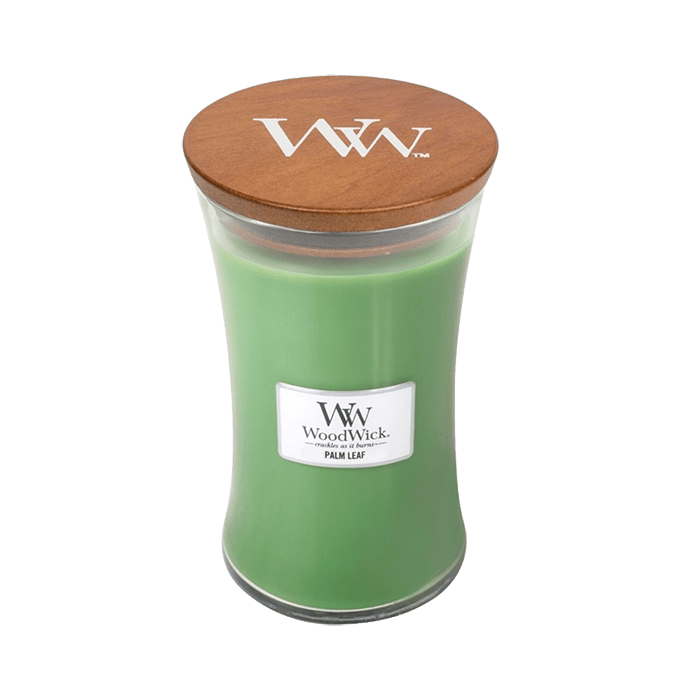 PALM LEAF CANDLE CANDLE by WOODWICK at Sundora